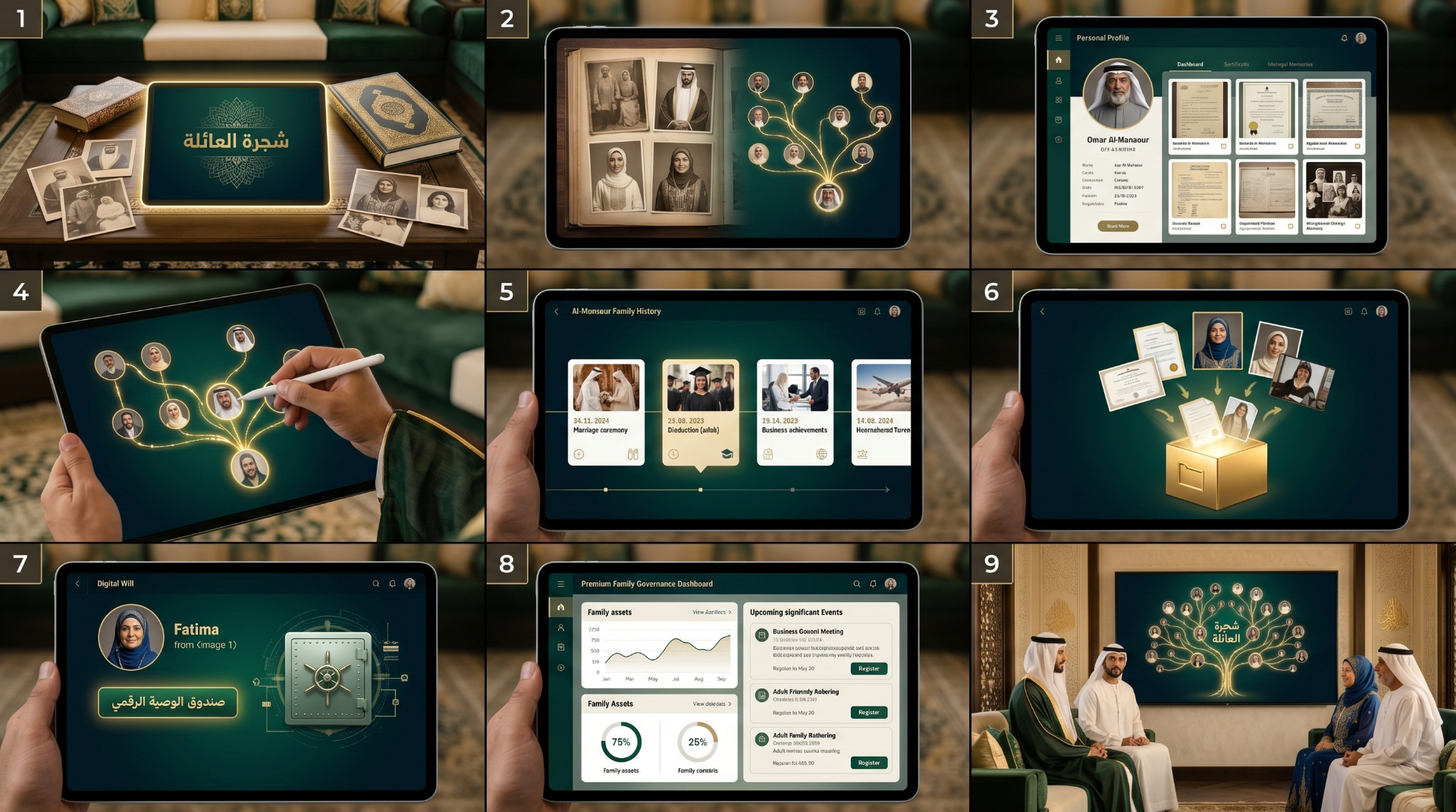 Storyboard — الذاكرة والحوكمة