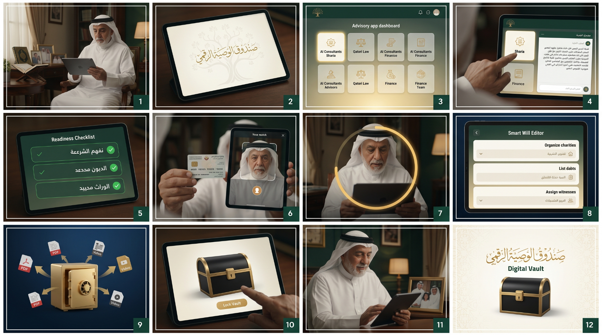 Storyboard — الرحلة الشاملة
