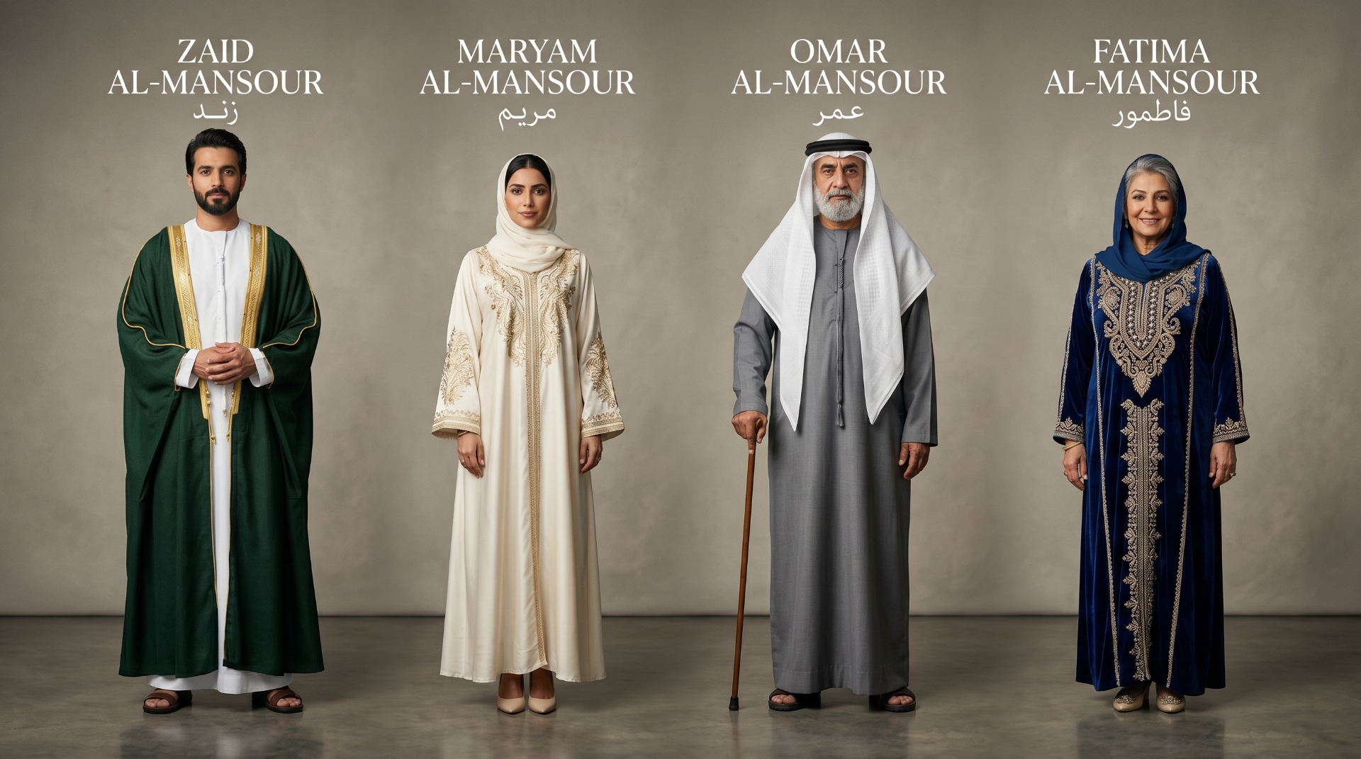 بورتريهات الشخصيات